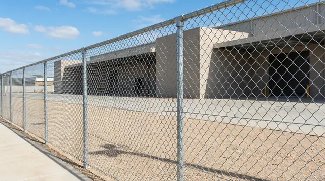 Chain mesh fencing for commercial property in Melbourne by Prime Perimeter Fencing
